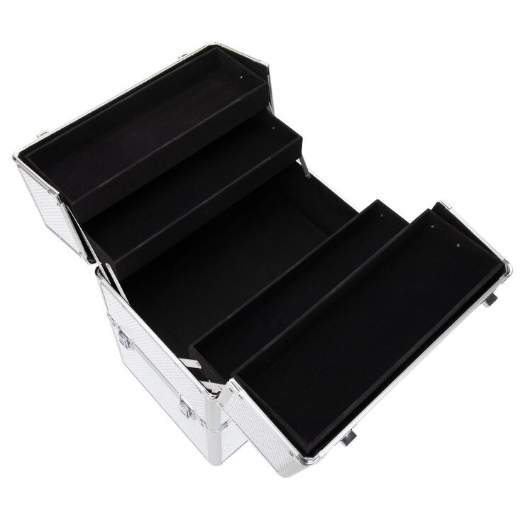 Mega Beauty Shop® Koffer groot 3D XXL zwart