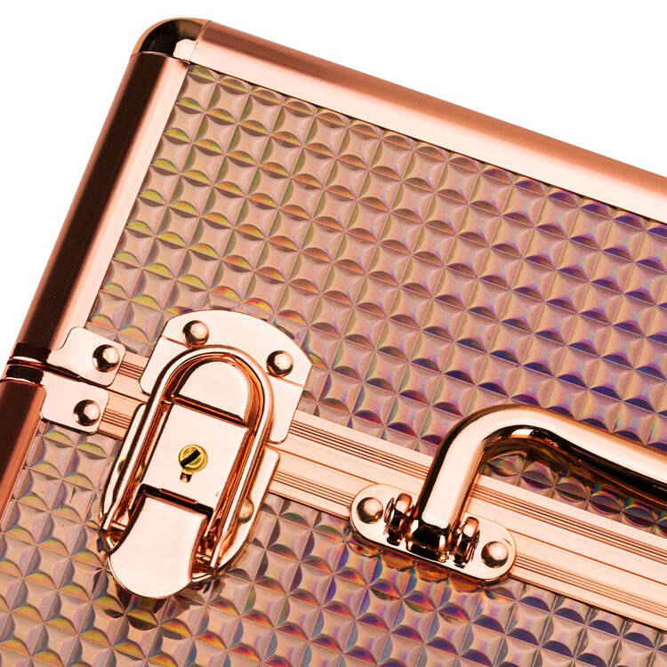 Mega Beauty Shop® Aluminium koffer Rose Gold (545)