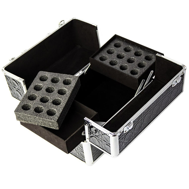 Mega Beauty Shop® Aluminium Koffer Unicorn  met opbergvakken