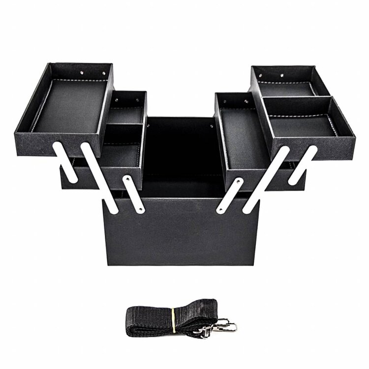 Mega Beauty Shop® Beautycase zwart