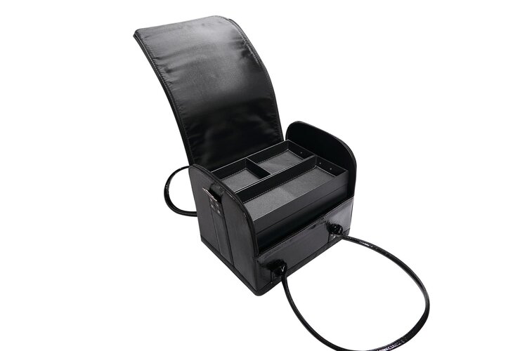 Mega Beauty Shop® Beautycase zwart  Croco