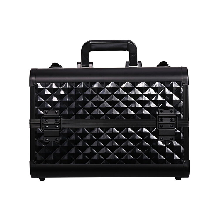 Mega Beauty Shop® Aluminium koffer Zwart 3D (3626)