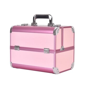Mega Beauty Shop® Aluminium koffer Roze luxe (3200)