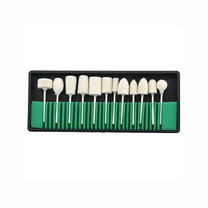 Mega Beauty Shop® Polijst bitjes set voor nagels 12-delig