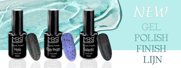 Mega Beauty Shop® Uv Quick Finish  gel 10ml zonder plaklaag (holo effect)