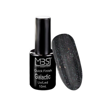 Mega Beauty Shop® Uv Quick Finish  gel 10ml zonder plaklaag (galactic effect)