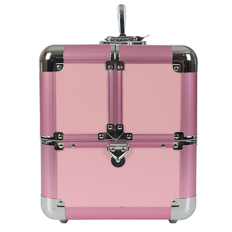 Mega Beauty Shop® Aluminium koffer Licht Roze (3638)
