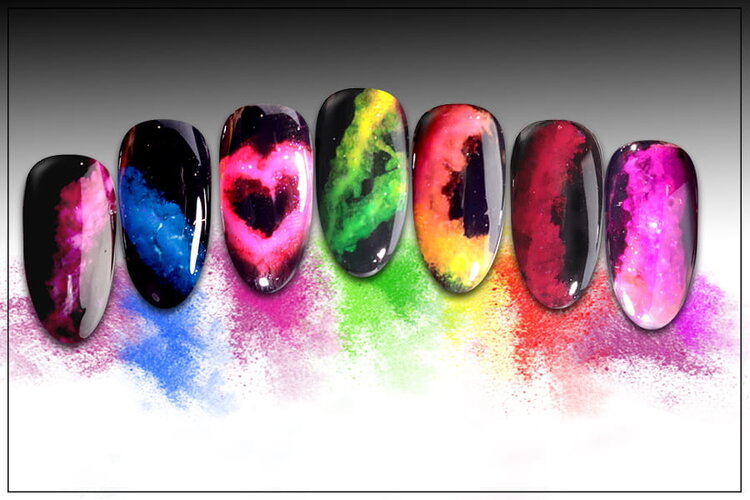 Merkloos Nail neon powder (nr. 05)