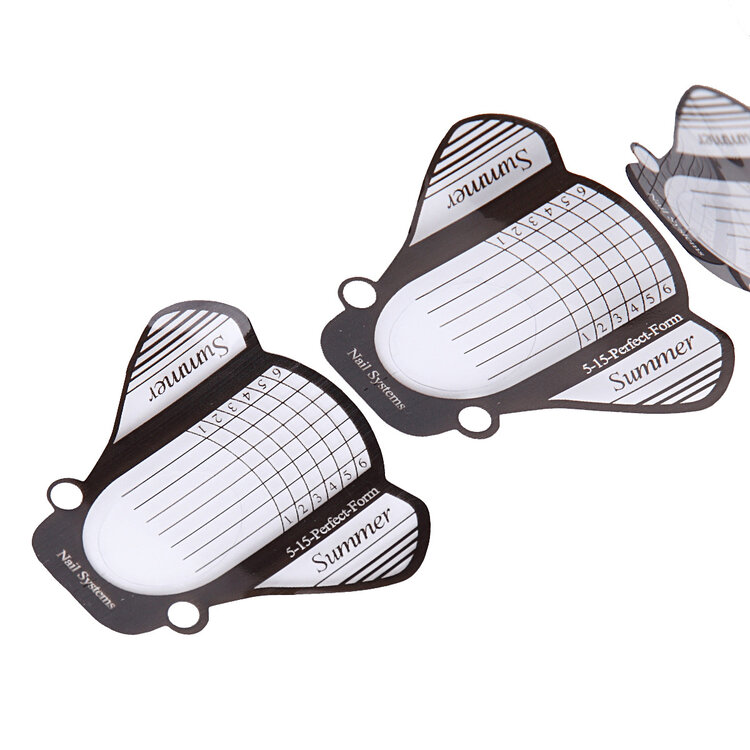 Mega Beauty Shop® Sjablonen 500 stuks   (YC 02)