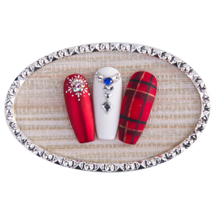 Mega Beauty Shop® Nail Art Display Zilver