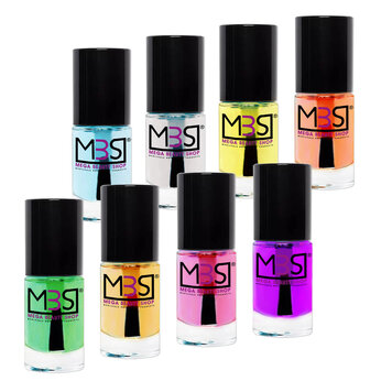 Mega Beauty Shop® Nagelriemolie 5 ml (set 8 stuks)
