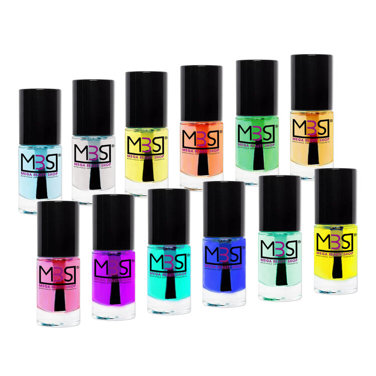 Mega Beauty Shop® Nagelriemolie 5 ml (set 12 stuks)
