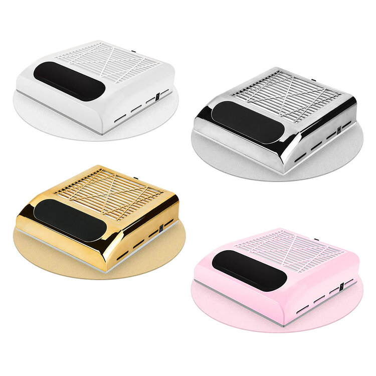 Mega Beauty Shop® Armsteun Zwart/Gold  + Nail afzuiger