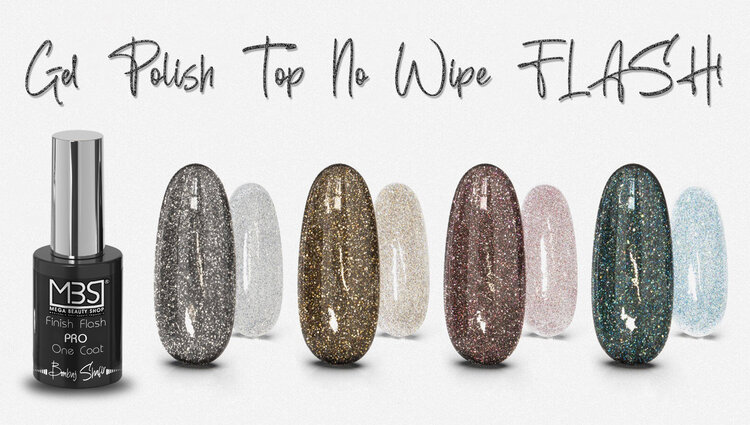 Mega Beauty Shop® PRO Top No Wipe Flash (Prosseccoo)