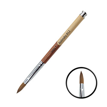 Mega Beauty Shop® Kolinsky acryl penseel #12