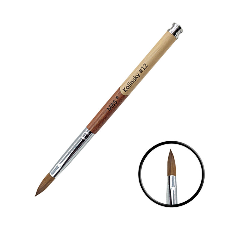 Mega Beauty Shop® Kolinsky acryl penseel #12