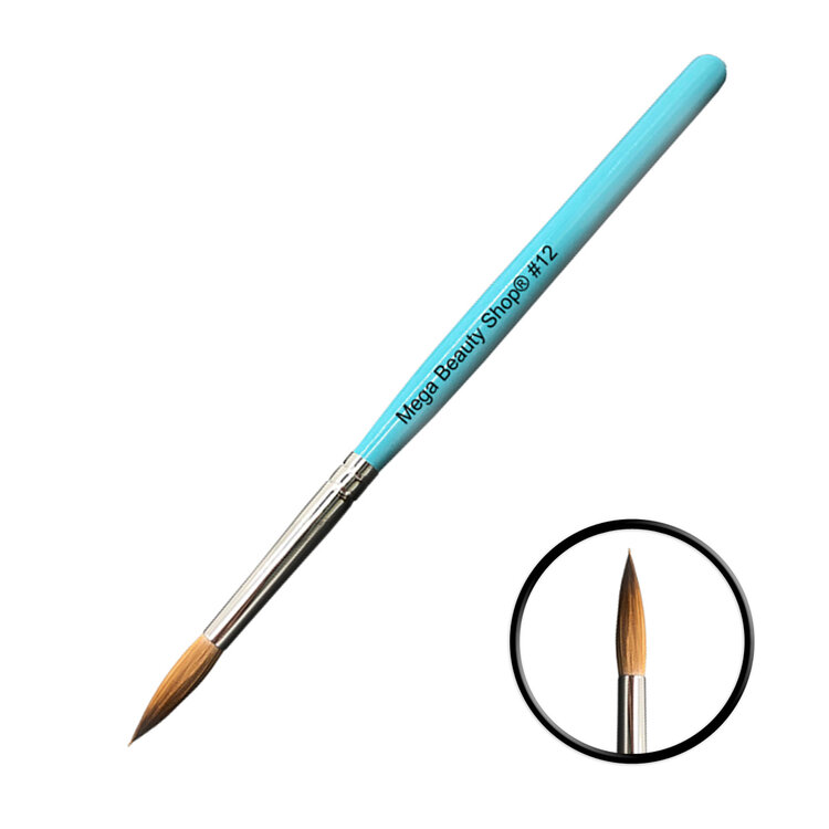 Mega Beauty Shop® Kolinsky acryl penseel - round #12