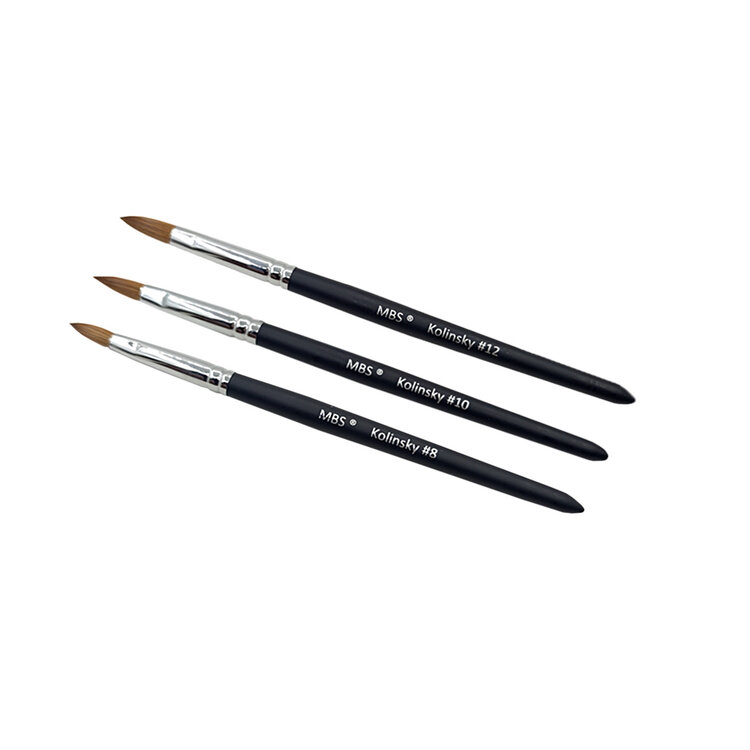 Mega Beauty Shop® Kolinsky acryl penseel - round #10