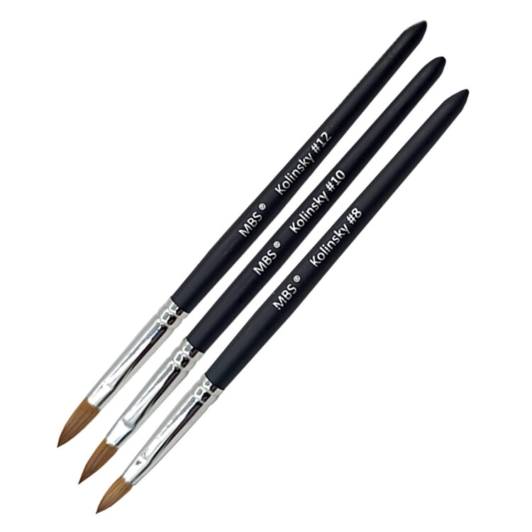 Mega Beauty Shop® Kolinsky acryl penseel - round #12