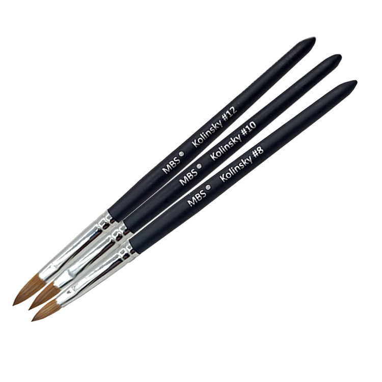 Mega Beauty Shop® Kolinsky acryl penseel - round #12
