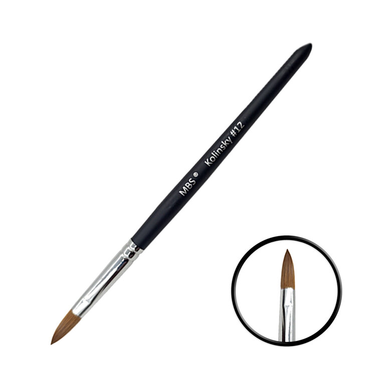 Mega Beauty Shop® Kolinsky acryl penseel - round #12