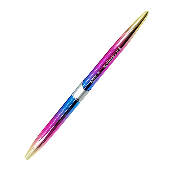 Mega Beauty Shop® Kolinsky acryl penseel #10 Rainbow