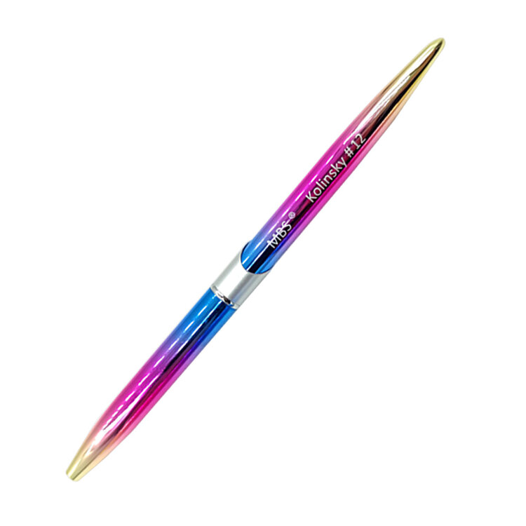 Mega Beauty Shop® Kolinsky acryl penseel #12 Rainbow
