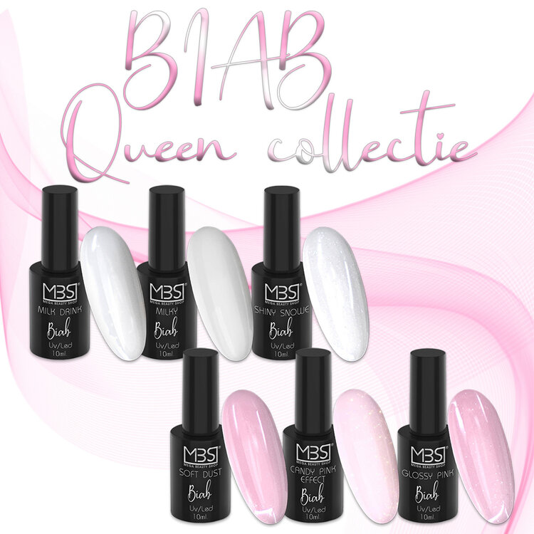 Mega Beauty Shop® Biab gel/Build It gel  10ml. (Shiny Snowe)