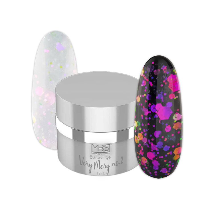 Mega Beauty Shop® Very Mery glitter Effect -set
