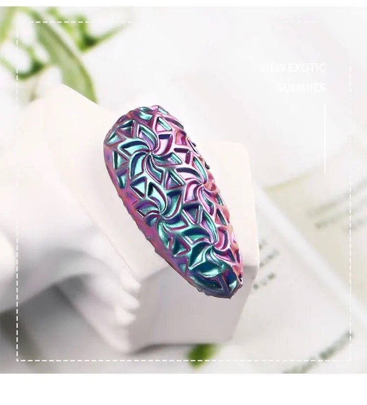 Mega Beauty Shop® Siliconen 3D stamping matje (04)