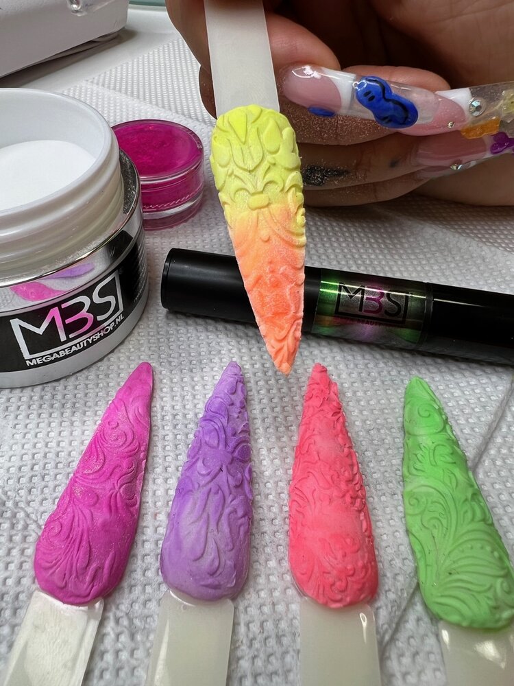 Mega Beauty Shop® Siliconen 3D stamping matje (04)