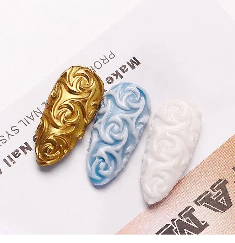 Mega Beauty Shop® Siliconen 3D stamping matje (02)