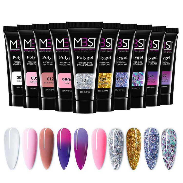 Mega Beauty Shop® Poly gel Tube (15 gram)