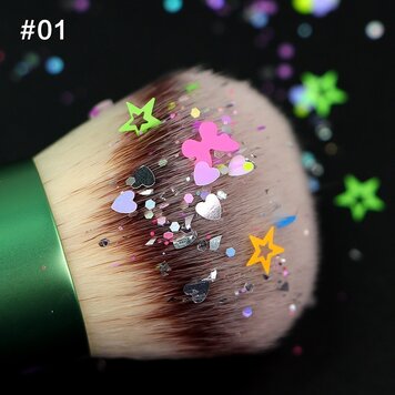 Mega Beauty Shop® Chunky mix glitters (01)