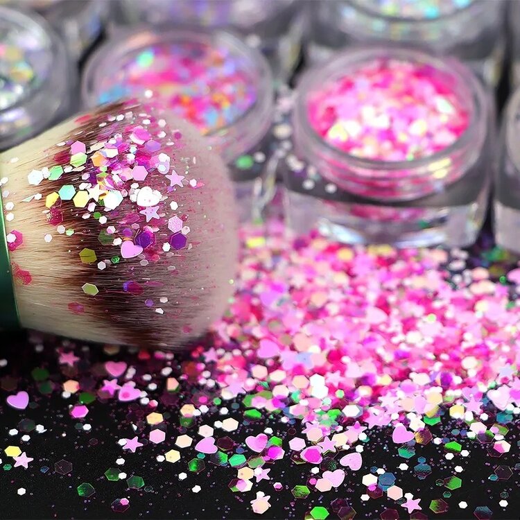 Mega Beauty Shop® Chunky mix glitters (09)