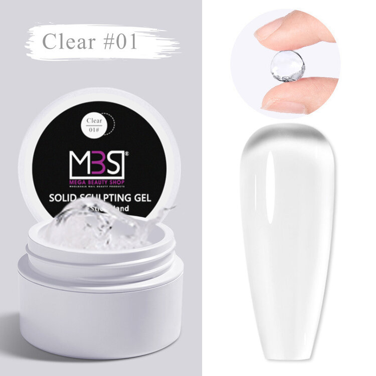 Mega Beauty Shop® Sculpting  3d gel clear 15gram TPO free