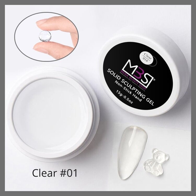 Mega Beauty Shop® Sculpting  3d gel clear 15gram TPO free