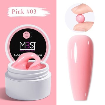 Mega Beauty Shop® Sculpting  3d gel pink 15gram TPO free