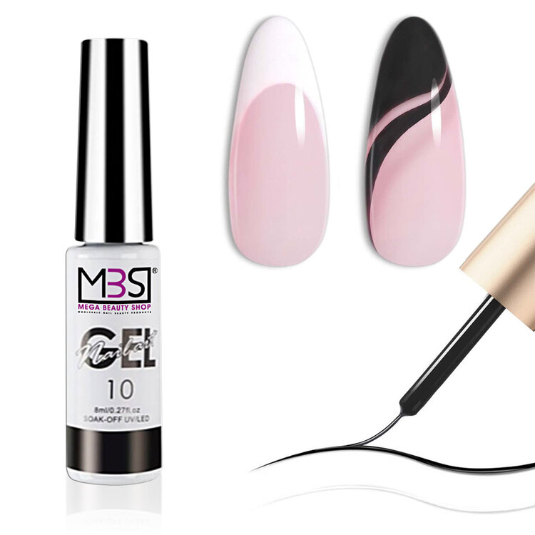 Mega Beauty Shop® Nailart liner set TPO free