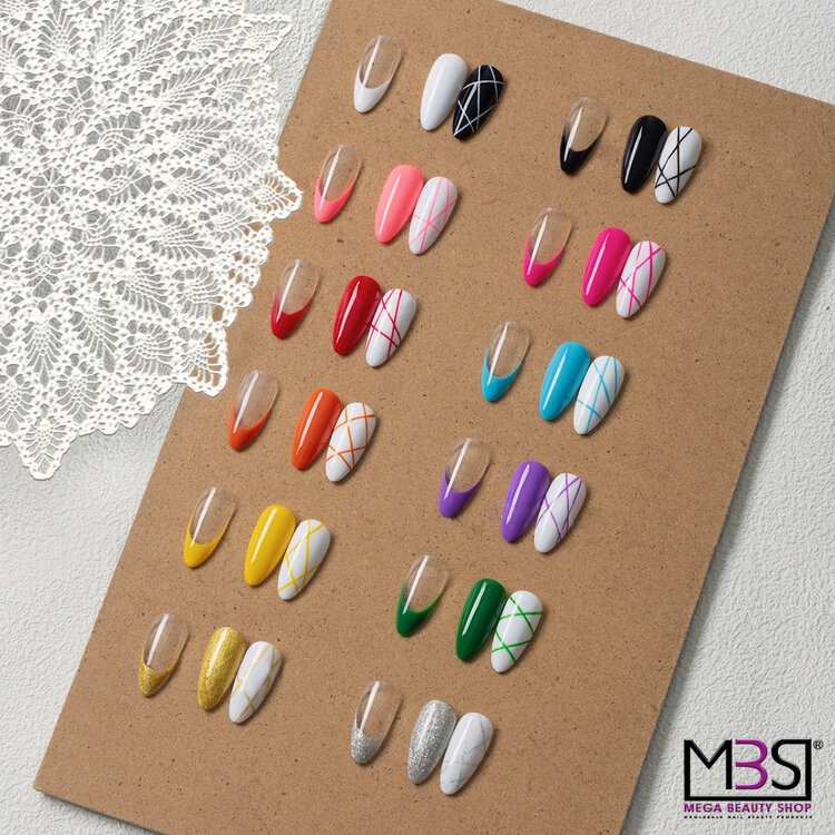 Mega Beauty Shop® Nailart liner set TPO free