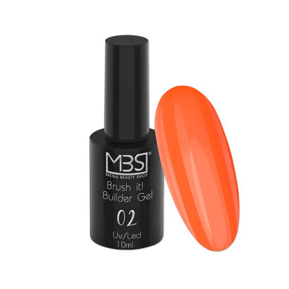 Mega Beauty Shop® Biab gel/Build It gel 10ml. (Oranje)