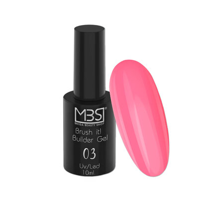 Mega Beauty Shop® Biab gel/Build It gel 10ml. (Roze)