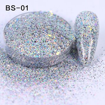 Mega Beauty Shop® Holo shimmer glitter effect (01)