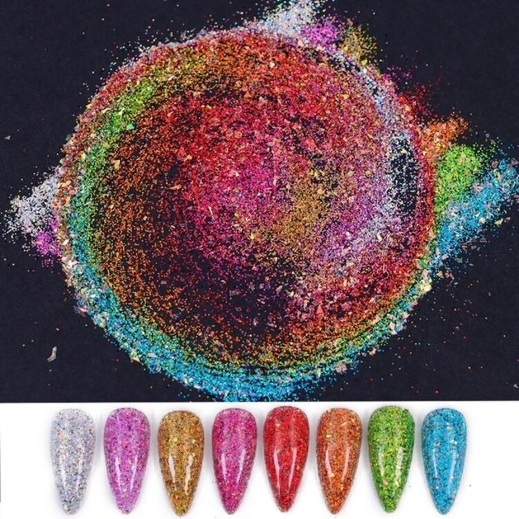 Mega Beauty Shop® Holo shimmer glitter effect (01)