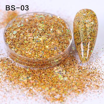 Mega Beauty Shop® Holo shimmer glitter effect (03)