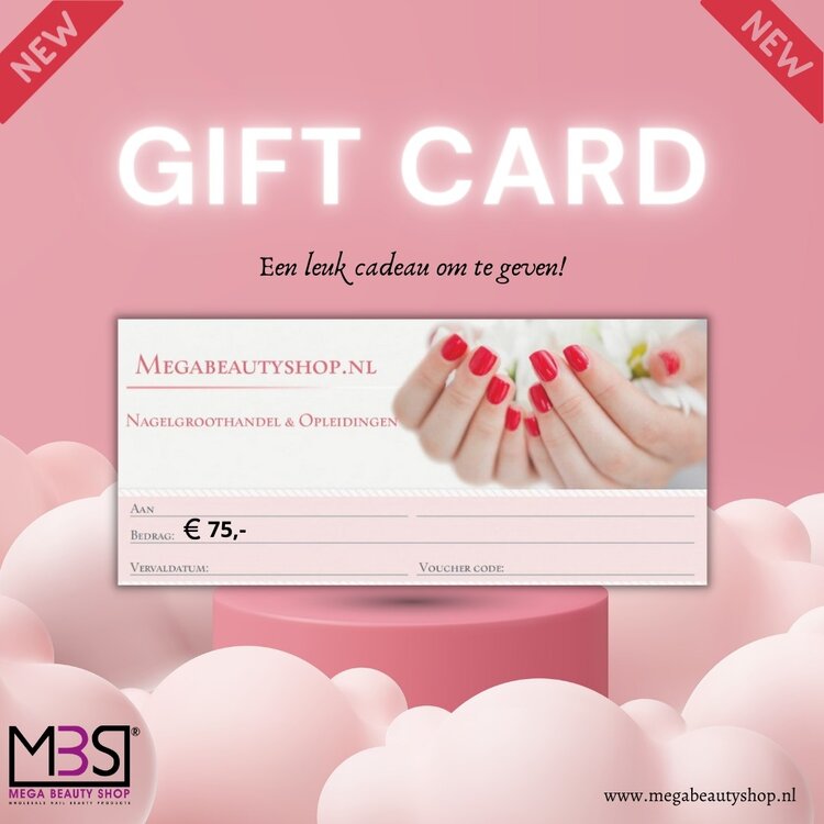 Mega Beauty Shop® Cadeaubon