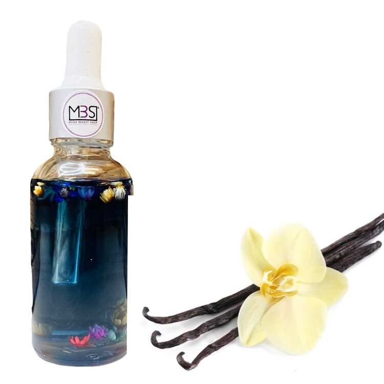 Mega Beauty Shop® Nagelriemolie met pipet 30ml. (vanille)