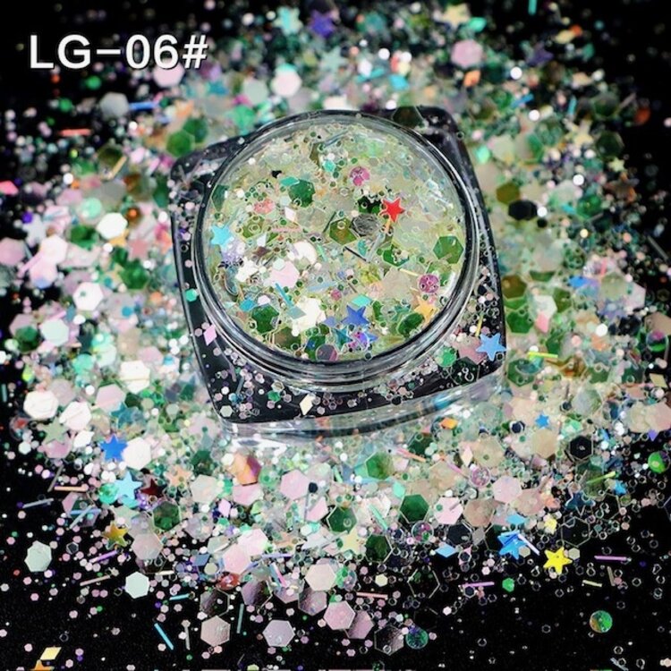 Mega Beauty Shop® Chunky glitter effect (06)