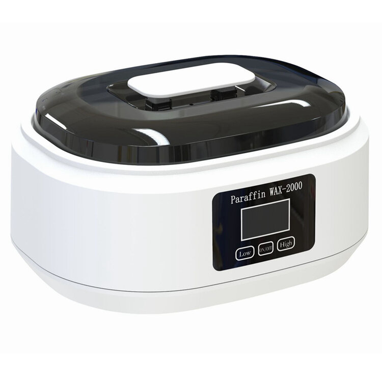 Mega Beauty Shop® Paraffinebad set standaard zwart/wit