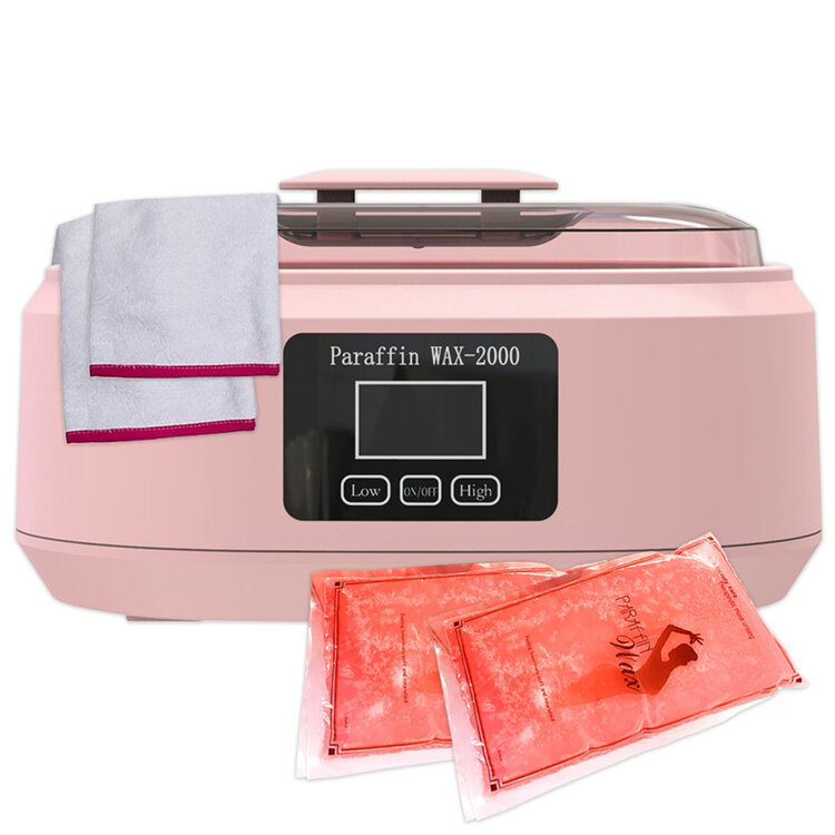 Mega Beauty Shop® Paraffinebad set standaard roze